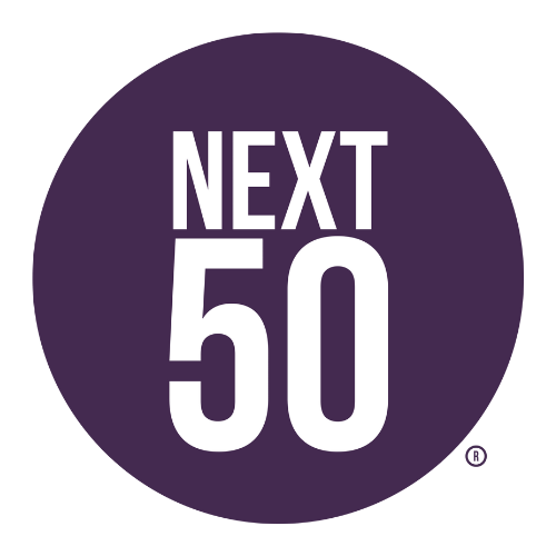 Next50 logo